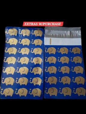 20ct. 6x9 Polymailers, Bonus Random Thank You Cards And Stickers